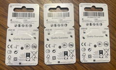 Power one 18 Hearing Aid Batteries wireless Approved Size p10 1.45 V Exp 2026