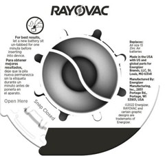 🆕 Rayovac Hearing Aid Batteries Size 13 – 24 Count EXP 5/2027
