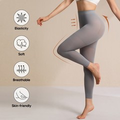 8-15 mmHg Compression Pantyhose for Women Footless High Waist Support Tights