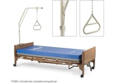 Invacare 7740A Two-Piece Design Trapeze Bar And Handle 168 Lbs Weight Load