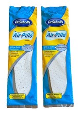 2 Dr Scholl’s Air-Pillo Insoles Ultra Soft Cooling Vents Mens 7-13 Womens 5-10