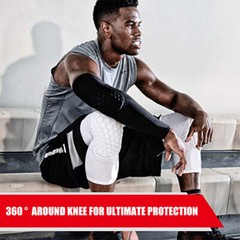 Compression Sleeve Support Leg Knee Brace Pad Socks Sport Basketball Men & Women
