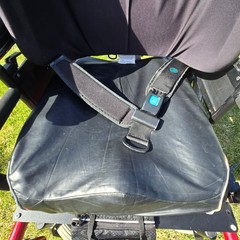 Quickie Tilt In Space 19.5×19 Wheelchair Invacare Back Acta Embrace Cushion