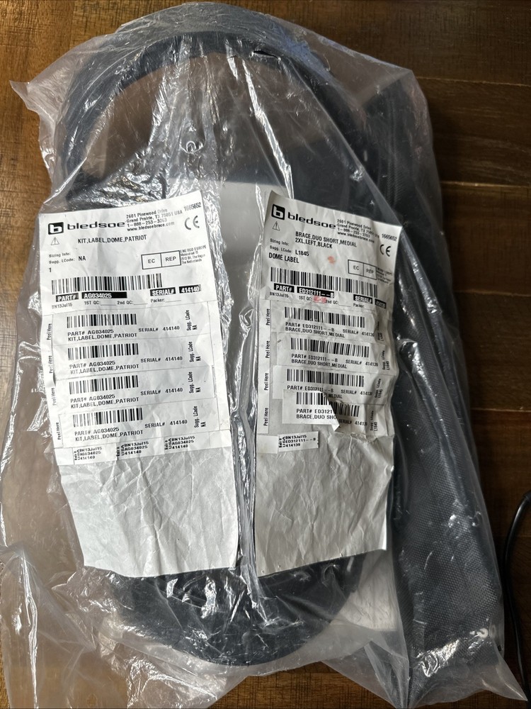 New Bledsoe Duo Knee Brace Size 2XL – Right Knee – Sealed Bag