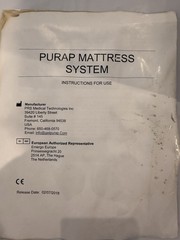 PRS Medical Technologies PURAP 2.1 Contoured Bed Positioner PD101 Blue Green