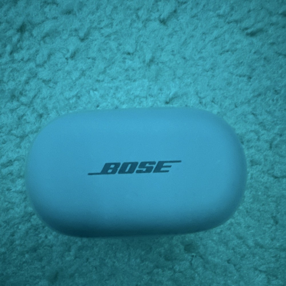 Bose Gray Wireless In-Ear Earbuds Double Earpiece with Charging Case