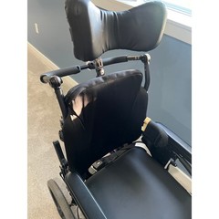 .Quickie Iris Tilt Wheelchair Space Modular Adult Blue Medical Tilt Rehab