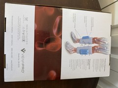 VenaPro 08-0035 Dual Leg Compression System Pair Wraps Charger Portable