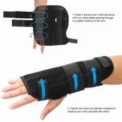 Wrist Hand Brace Support Carpal Tunnel Sprain Arthritis Gym Splint Right / Left