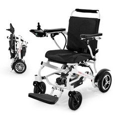 VEVOR Electric Wheelchair 300lbs Capacity Foldable Lightweight 13 Mile
