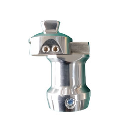 Prosthetic 75mm Pyramid Sliding Double Connector Stainless Steel Adapter