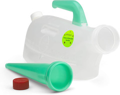 Spill Proof and Anti-Reflux Male Urinal – for Elderly, Disabled, and Other Thera