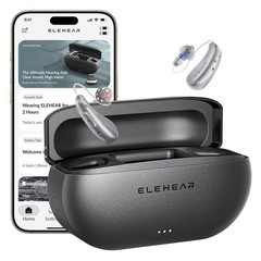ELEHEAR Beyond Pro OTC Hearing Aids Bluetooth Rechargeable VocClear 2.0