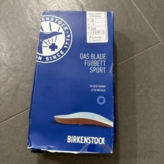 Birkenstock Sport Normal Blue The Footbed Insole Orthotic Arch Support W9 M7