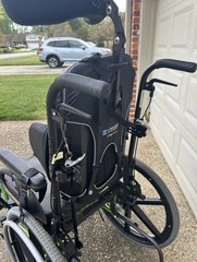 Zippie TS Tilt-In-Space 18”x18” Wheelchair Comfort Acta-Back Headrest Quickie