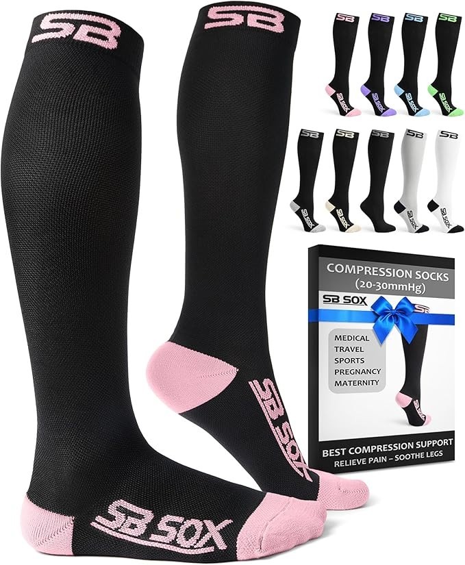 SB SOX COMPRESSION SOCKS (20-30mmHG) – large
