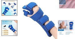Comfortable Hand Splint with Adjustable Straps for Arthritis & Tendinitis Relief