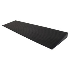 Anti-slip Solid Rubber Threshold Ramp Step Threshold Ramp Pad 9.8 x 35.4 x 1.8“
