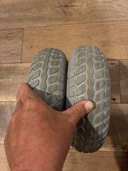 Shoprider Streamer Tires & Rims Pihsiang Scooter Drive Wheels 260×85 -NICE CLEAN
