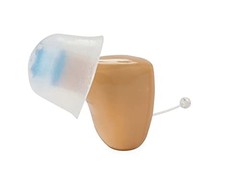 NuvoMed Inside-the-Ear Hearing Amplifier with Case (New & Sealed)
