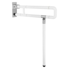 Safety Hand Rail Drop Down Fold Up Disabled Grab For Bath Bathroom Toilet Bar