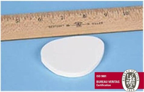 #351 Metatarsal Adhesive White Foam Oval Foot Pads 1/4″ 100/BG Pre-Cut 351 USA