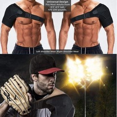 Shoulder Brace Support Compression Sleeve Torn Rotator Cuff Relief AC Joint Pain
