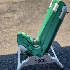 Drive OT 2000 Folding Non-Slip Shower/Bath Chair Green/White 120 lb