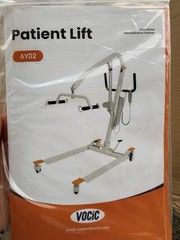 Upgrade Foldable Electric Patient Lift, Medical Transfer, 440LBS, AY02