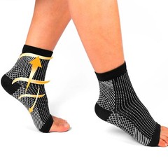 1-5 Pairs Compression Socks Ankle Neuropathy Socks Plantar Fasciitis Foot Socks