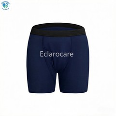 3pcs Men’s 200ml Absorbent Incontinence Briefs Washable Reusable Cotton Boxers