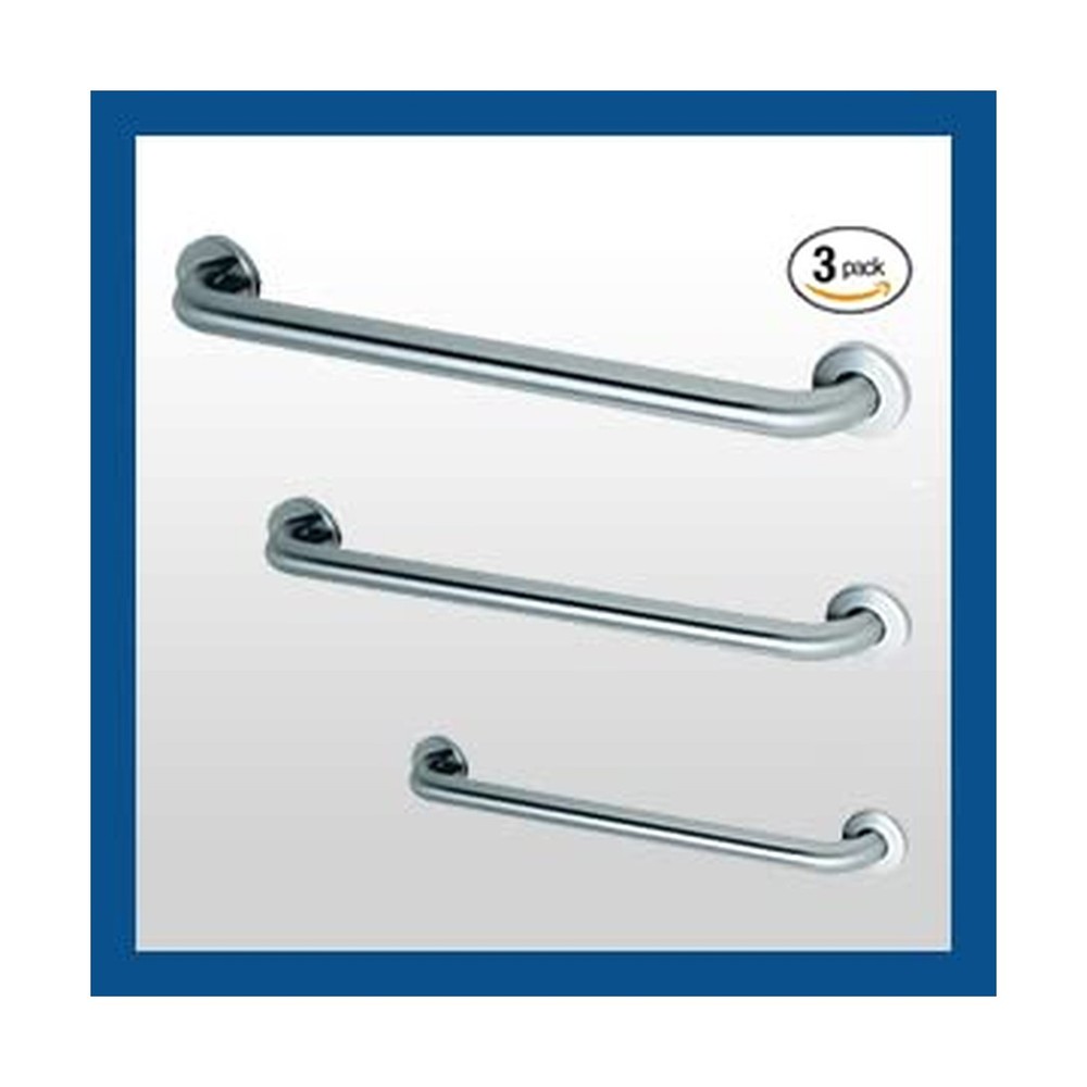 Prestige Commercial Grab Bar Bundle for Commercial and Residential Restrooms-…