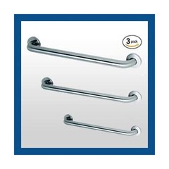 Prestige Commercial Grab Bar Bundle for Commercial and Residential Restrooms-…