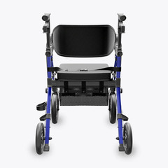 Z51 Rollator Walkers with Seat Blue