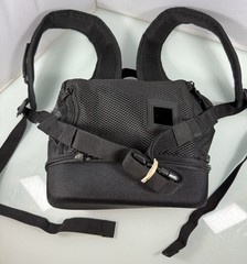 O2Totes Rhythm P2 Black Backpack Travel Bag with Padded Straps & Accessory Space