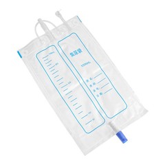 Female 1000ml Portable Wearable Urinal Urine Bag Collector Toilet Travel Pee Bag