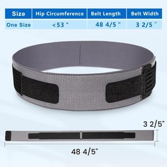 Sacroiliac SI Joint Hip Belt for Lower Back Comfortable, Support, Relieves Pain