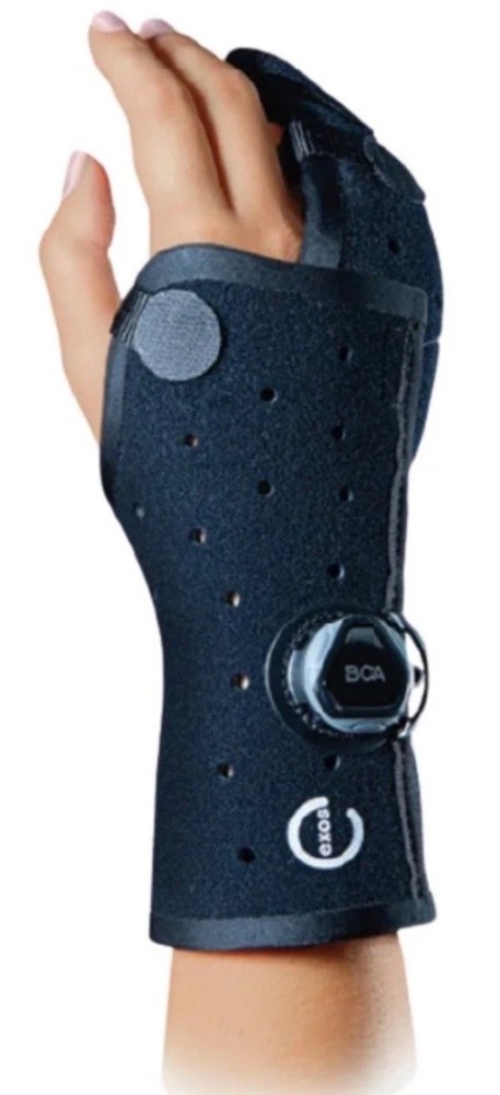Excellent Clean Used Condition : Exos Boxer’s Fracture Brace-RIGHT, Black, Small
