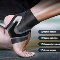 Ankle Brace Fitness Foot Sprain Support Bandage Achilles Strap Guard Protector