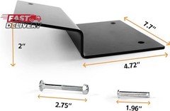 MAXXHAUL 50872 Steel Ramp Top Kit – Quickly Create Your Own Ramps with 2″X8″ Pla