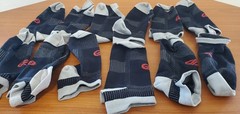 PA Plus 6 Pack Ankle Compression Socks Running Dry Moisture Size S / M