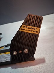 MPS MANUFACTURING & PRODUCTION SERVICES CORP LEFT FOOT GAS PEDAL ASSEMBLY *READ