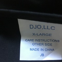 Vintage 90s DJO Global X-Large Medical Arm Sling with Padded Shoulder Strap