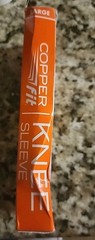 Copper Fit Freedom Copper Infused Compression Sleeves Knee Sleeve L Unisex k1
