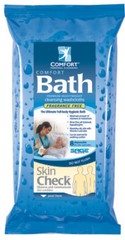 Comfort Bath Soft Pack Bath Wipe, Aloe / Vitamin E, Unscented, Pack of 8