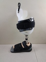 Transtibial Prosthetic Leg Assembly Left Flo Tech O & P APC Coupling Sz 10 Foot