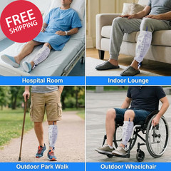 4 Pcs Catheter Leg Bag Straps, Anti-Slip Urinary Drainage Bag Straps with Adjust