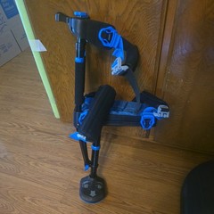 iWalk 3.0 Hands Free Ships Assembled Crutch Knee Walker Univer Fit 275 lbs.Cap