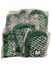 6 pairs Hospital NON slip Green Socks Yoga Double Sided Size Medium
