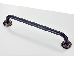 12inch Grab Bar Featuring Antislip Handrail Solid Brass Oil Rubbed Bronze Heavyd